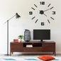 3D Floating Wall Clock Modern Design 100 cm XXL S0671168658