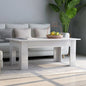 vidaXL Coffee Table White 100x60x42 cm Engineered Wood V0671200158