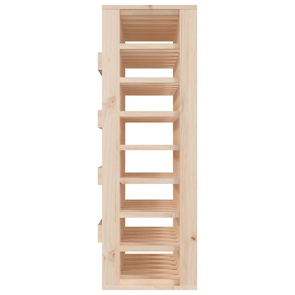 Wine Rack 70x33x94 cm Solid Wood Pine S0671093813