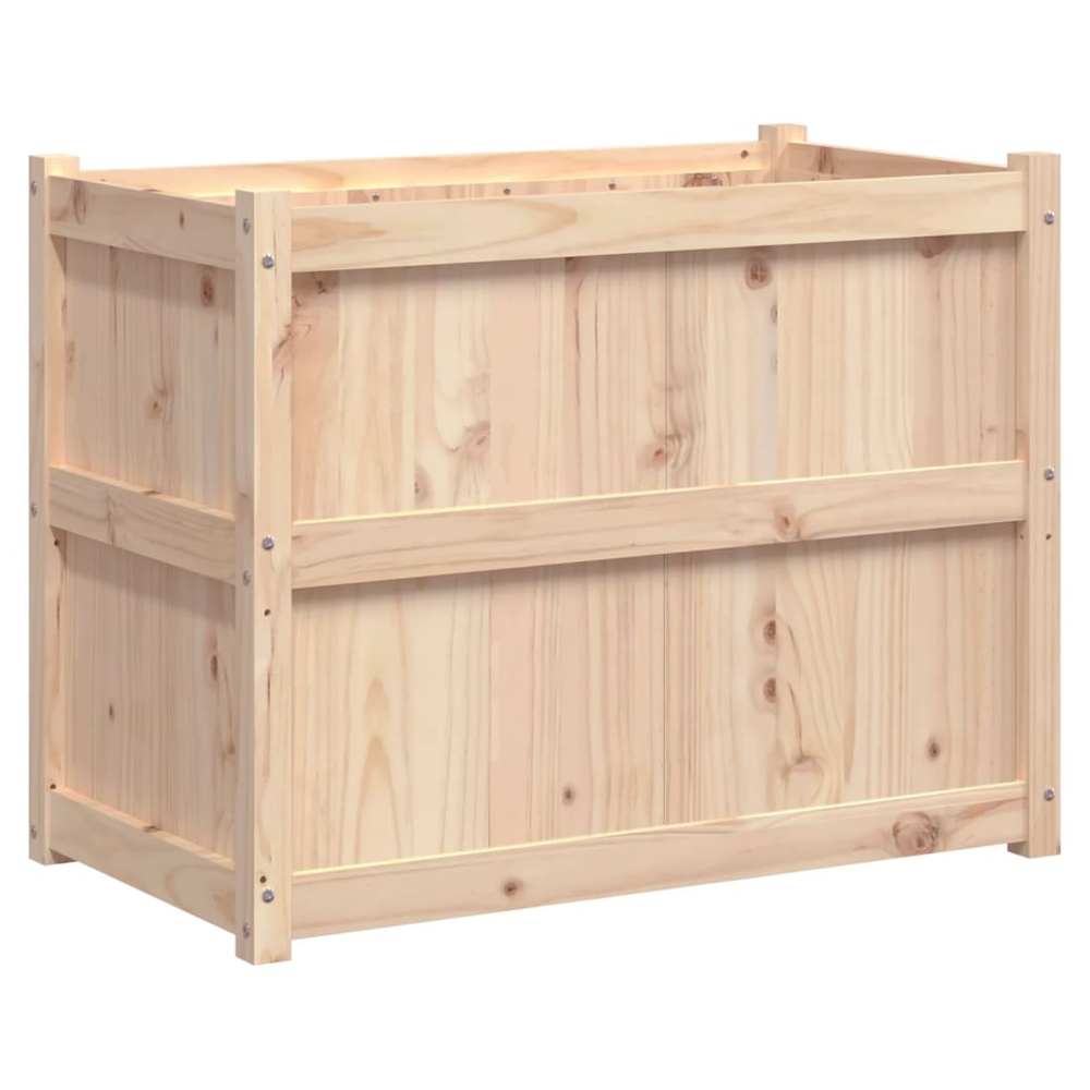 vidaXL Garden Planter 90x50x70 cm Solid Wood Pine S0671381290