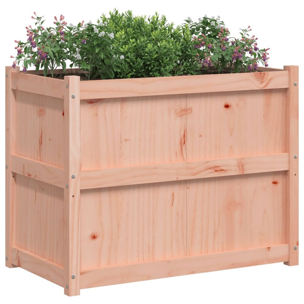 vidaXL Garden Planter 90x50x70 cm Solid Wood Douglas S0671385898