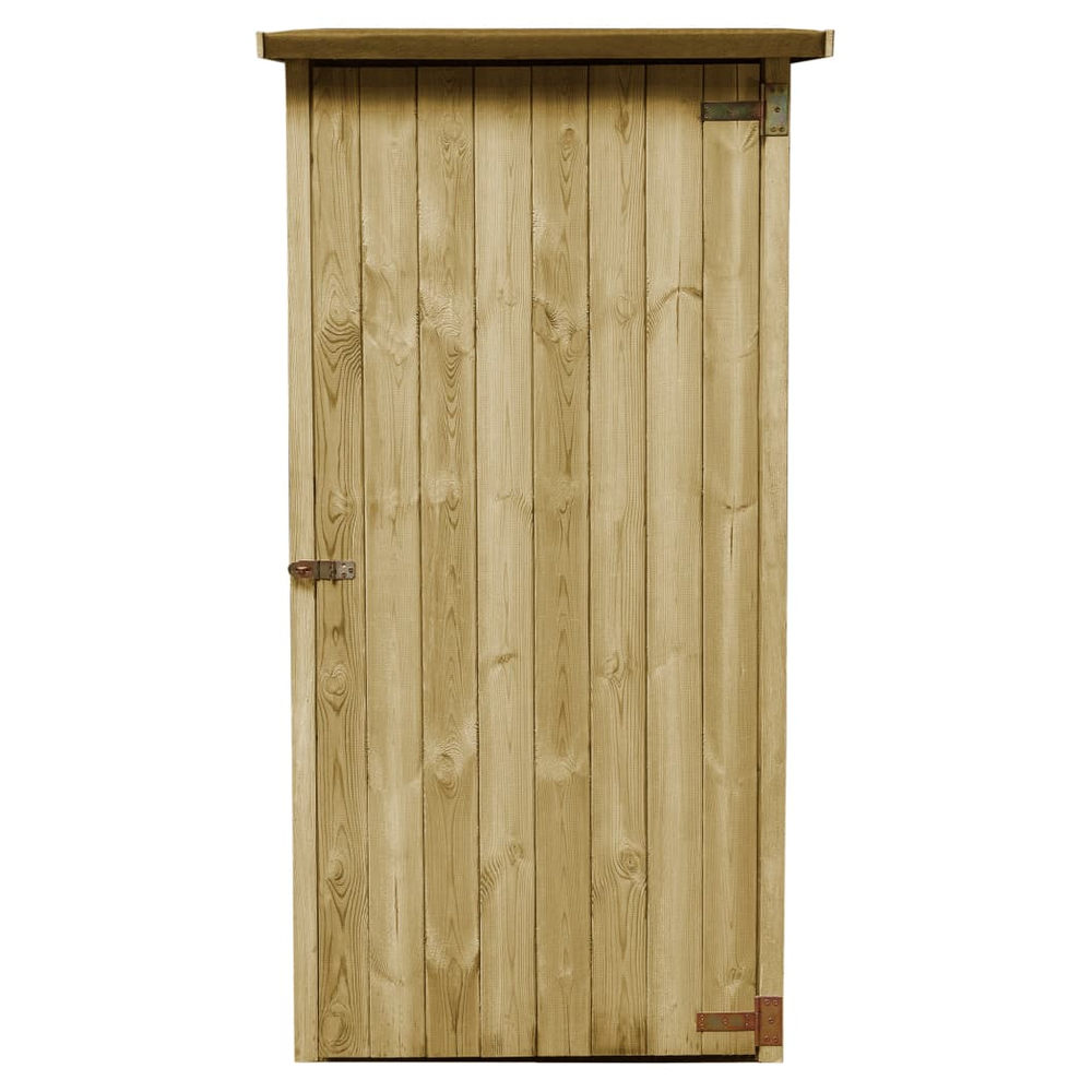 Garden Tool Shed Impregnated Pinewood 88x76x175 cm V0671186775