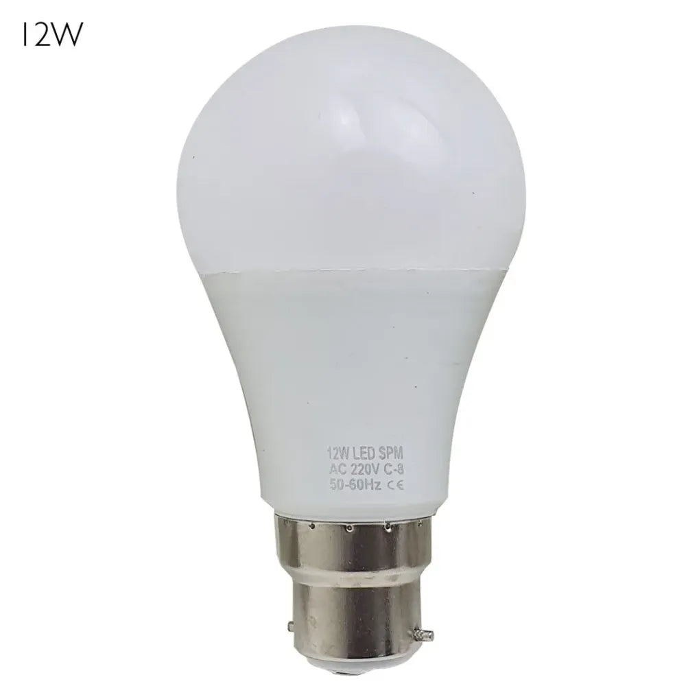 12W B22 Screw LED Light GLS bulbs, Energy Saving Edison Cool White 6000K non dimmable lights V0671114299