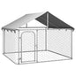 Outdoor Dog Kennel with Roof 100x100x150 cm to 600 x 300 x 150 cm V067939991