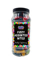 Fizzy Assorted Mini Pencil Bites Retro Sweets Gift Jar