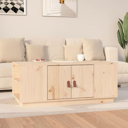 Coffee Table 100x50x41 cm Solid Wood Pine S0671077786