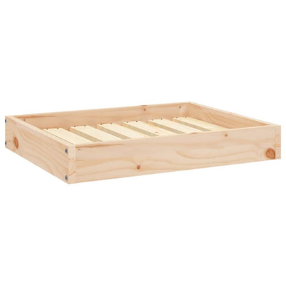 Dog Bed 61.5x49x9 cm Solid Wood Pine V0671052300