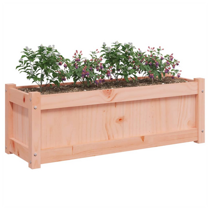 vidaXL Garden Planter 90x31x31 cm Solid Wood Douglas S0671384853