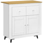 Sideboard Storage Cabinet Freestanding Kitchen Cupboard with Drawers S0671157098