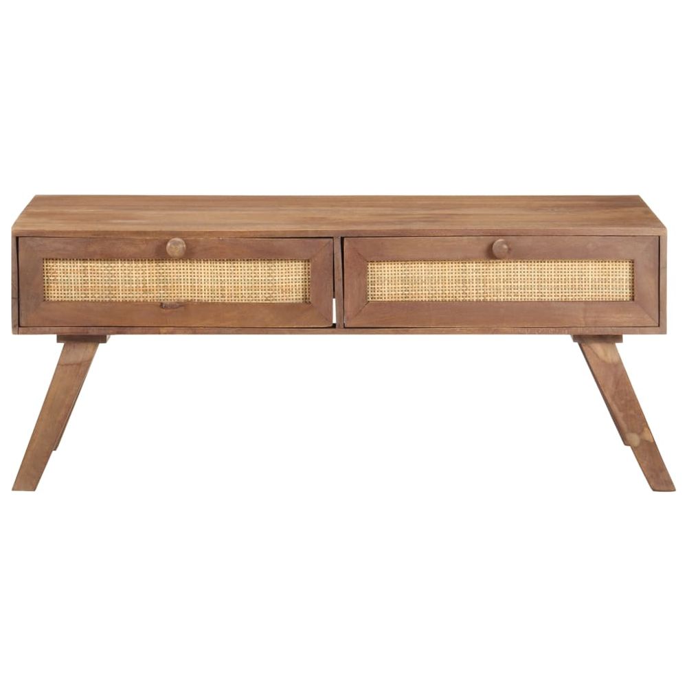 Coffee Table 100x60x40 cm Solid Mango Wood S069807945