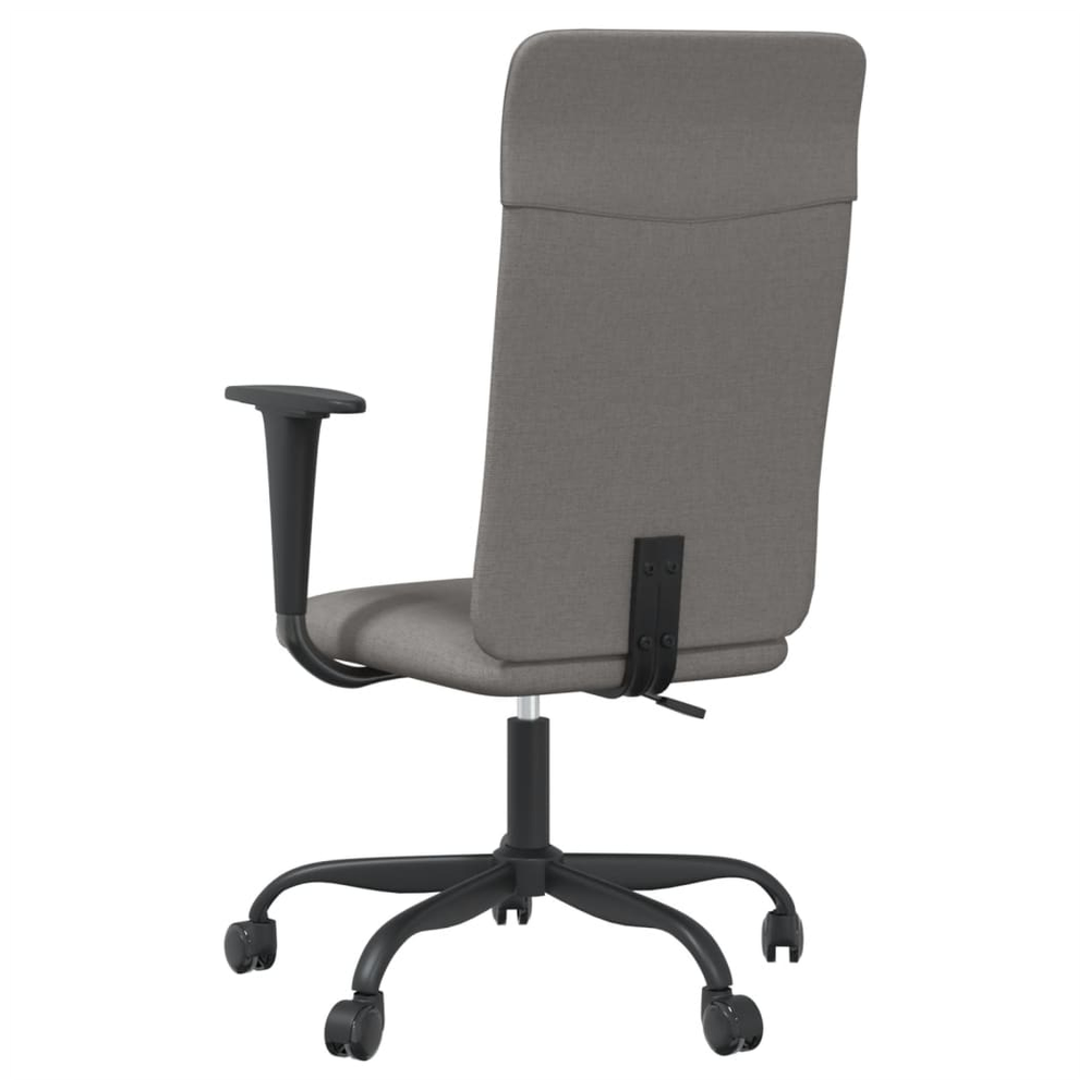 vidaXL Office Chair Dark Grey Fabric S0671359013