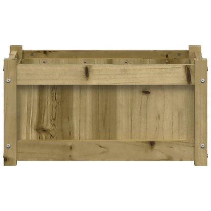 vidaXL Garden Planter 60x31x31 cm Impregnated Wood Pine S0671386069