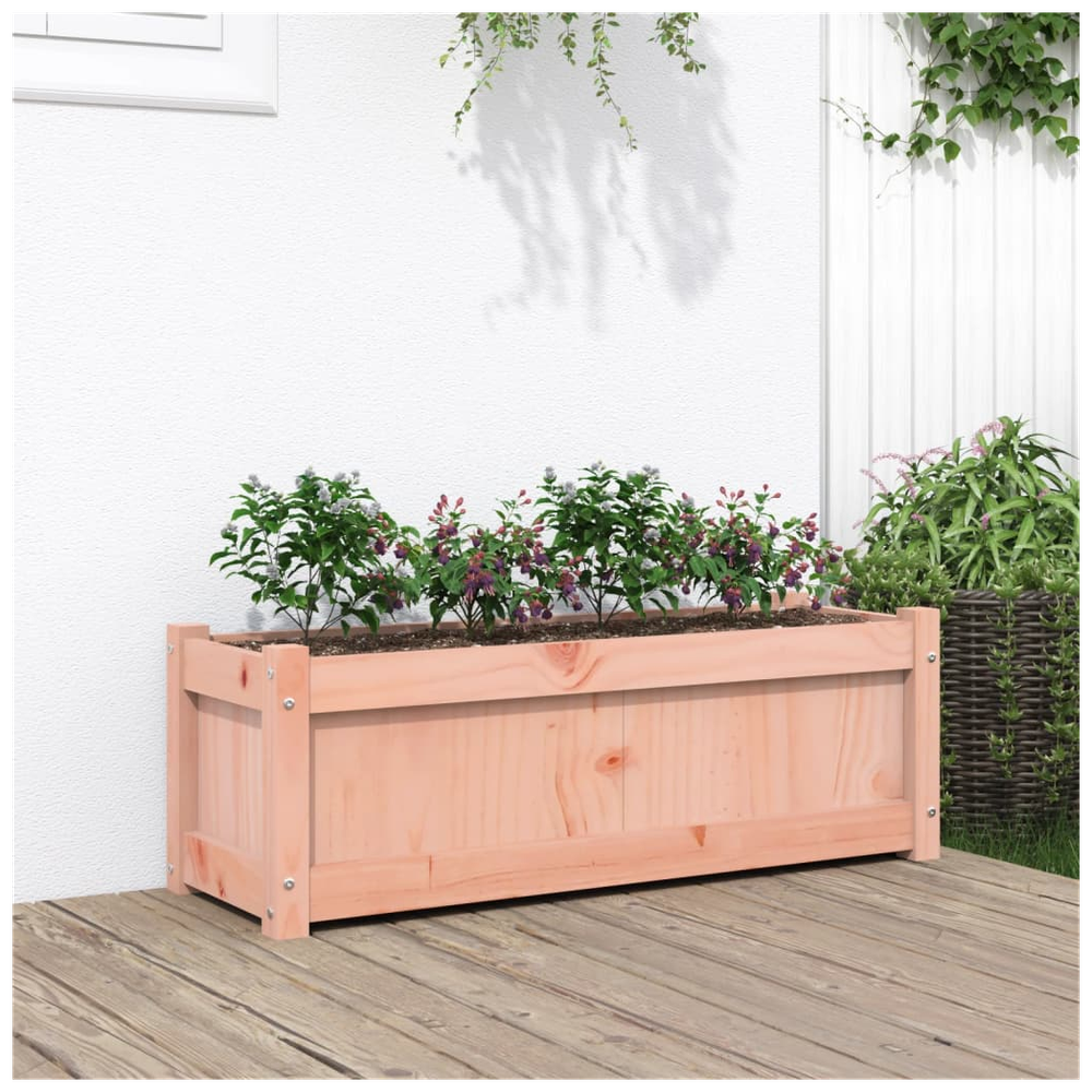 vidaXL Garden Planter 90x31x31 cm Solid Wood Douglas S0671384853