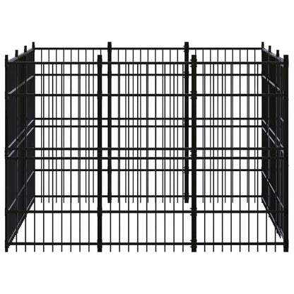 Outdoor Dog Kennel Steel 8.29 m� V067940962