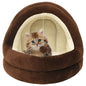 vidaXL Cat Bed 40x40x35 cm Grey and Cream V067939836