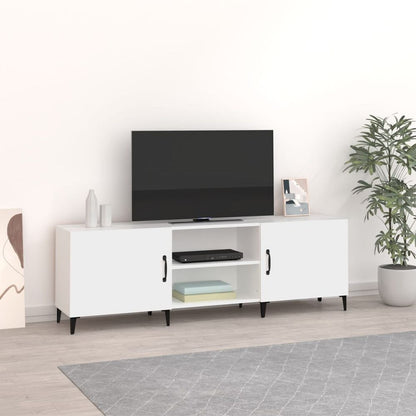 vidaXL TV Cabinet Smoked Oak 150x30x50 cm Engineered Wood S0671068227