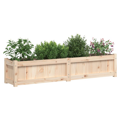 vidaXL Garden Planters 2 pcs Solid Wood Pine S0671381151