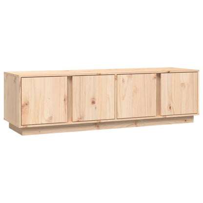 vidaXL TV Cabinet 140x40x40 cm Solid Wood Pine V0671394677