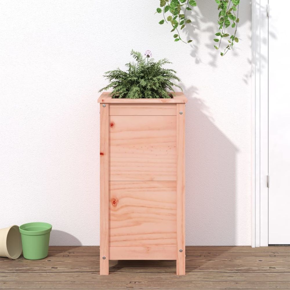 vidaXL Garden Planter 40x40x78 cm Solid Wood Douglas S0671358016