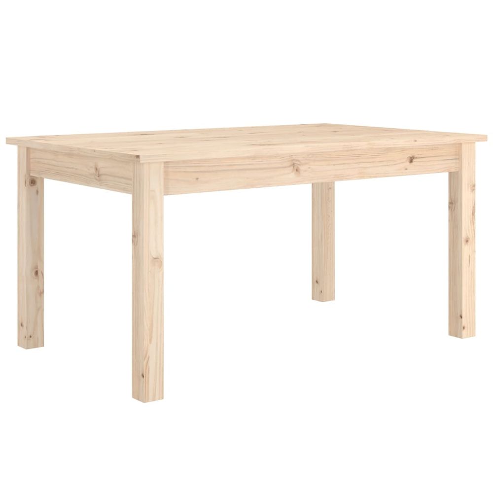 Coffee Table 80x50x40 cm Solid Wood Pine S0671056373