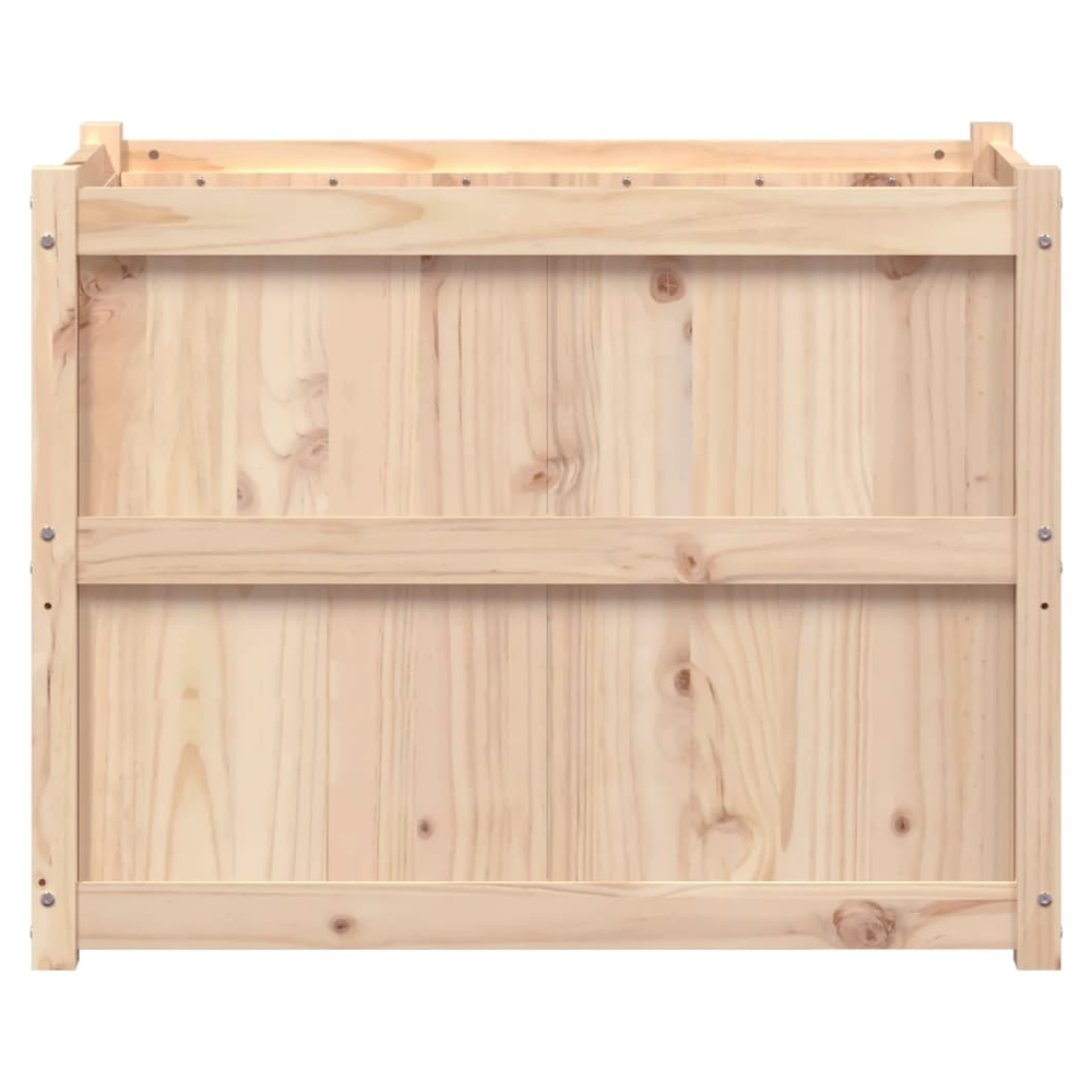 vidaXL Garden Planter 90x50x70 cm Solid Wood Pine S0671381290