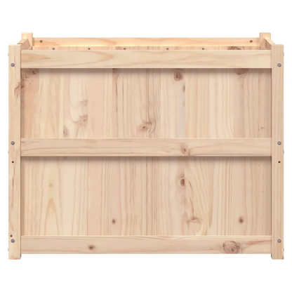 vidaXL Garden Planter 90x50x70 cm Solid Wood Pine S0671381290