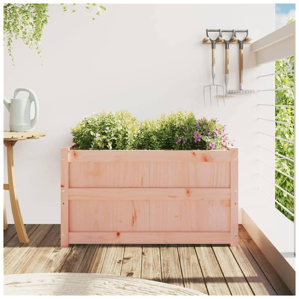 vidaXL Garden Planter 90x50x50 cm Solid Wood Douglas S0671384801