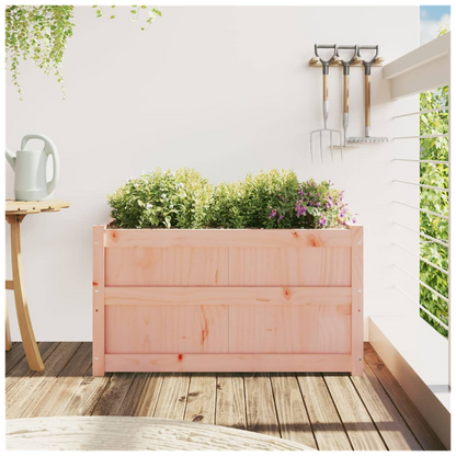 vidaXL Garden Planter 90x50x50 cm Solid Wood Douglas S0671384801