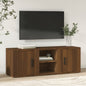 vidaXL TV Cabinet White 100x31.5x35 cm Engineered Wood V0671393600