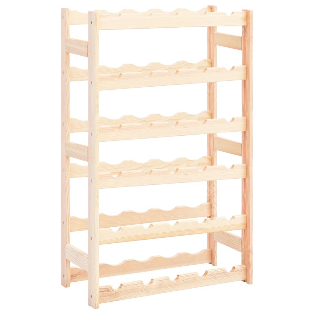 Wine Rack for 30 Bottles Pinewood S069796405