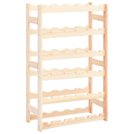 Wine Rack for 30 Bottles Pinewood S069796405