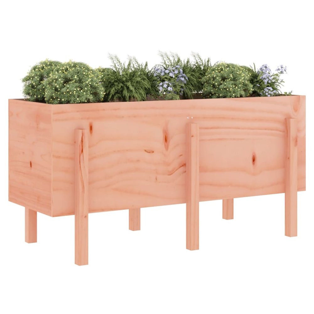 vidaXL Garden Raised Bed 121x50x57 cm Solid Wood Douglas S0671358035