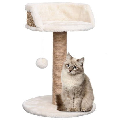 vidaXL Cat Tree with Scratching Post 49 cm Seagrass S069789624