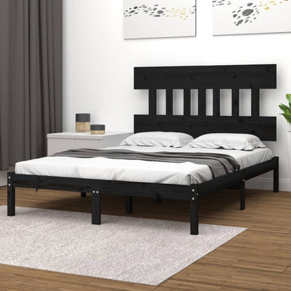 vidaXL Bed Frame Solid Wood 75x190 cm Small Single S0671030163