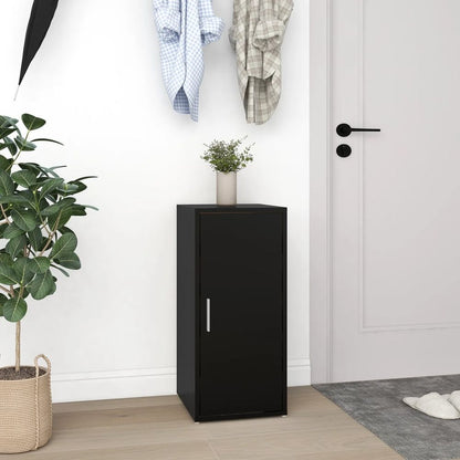 Shoe Cabinet Black 32x35x70 cm Engineered Wood V0671201427