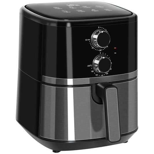 Air Fryer 1500W 4.5L Air Fryers Oven with Rapid Air Circulation Timer HOMCOM S0671079482