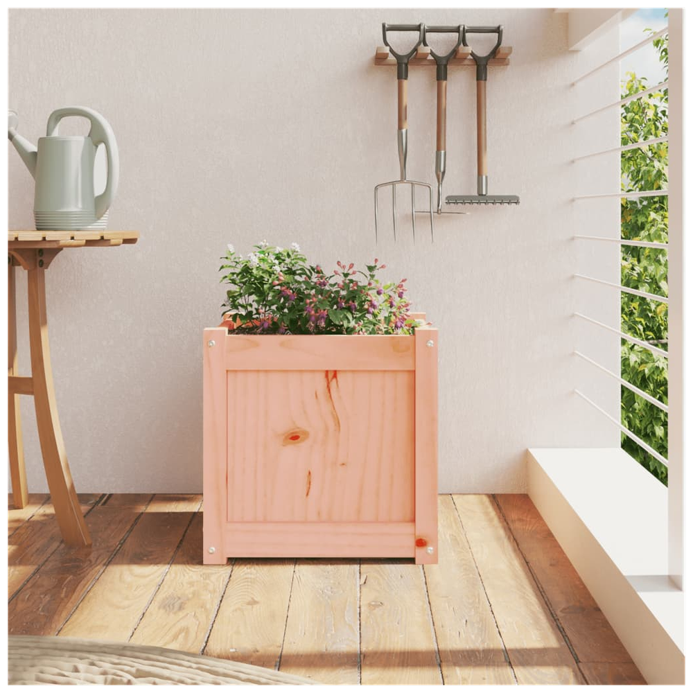 vidaXL Garden Planter 40x40x40 cm Solid Wood Douglas S0671384614