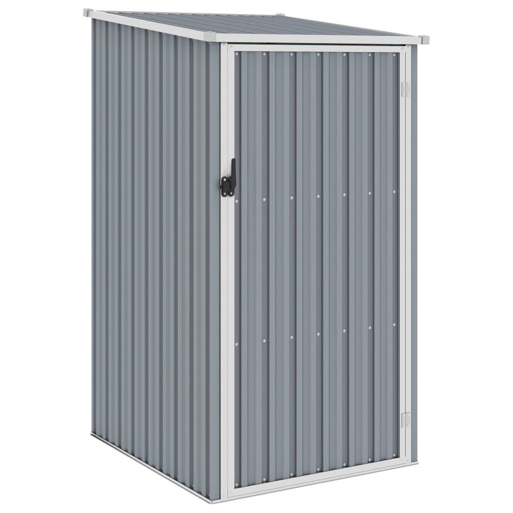 Garden Shed Green, Brown Grey & Anthracite 87x98x159 cm Galvanised Steel V069822279