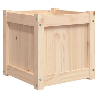 vidaXL Garden Planter 40x40x40 cm Solid Wood Pine S0671384846