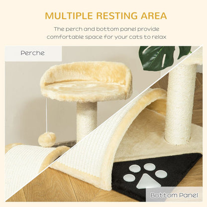 Cat Tree Kitten Scratching Scratcher Cosy Sisal Home Play Rest Activity Exercise S0671071253