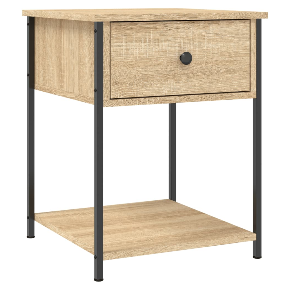 vidaXL Bedside Tables 2 pcs Sonoma Oak 44x45x58 cm Engineered Wood S0671258684