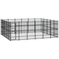 Outdoor Dog Kennel Steel 8.29 m� V067940939