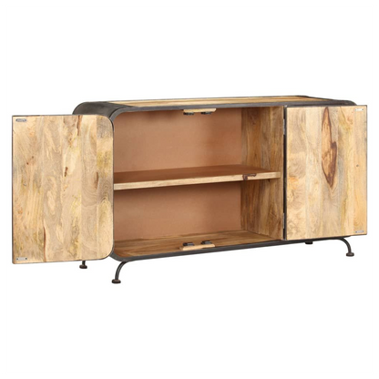 Sideboard 140x40x80 cm Solid Mango Wood S0671178551