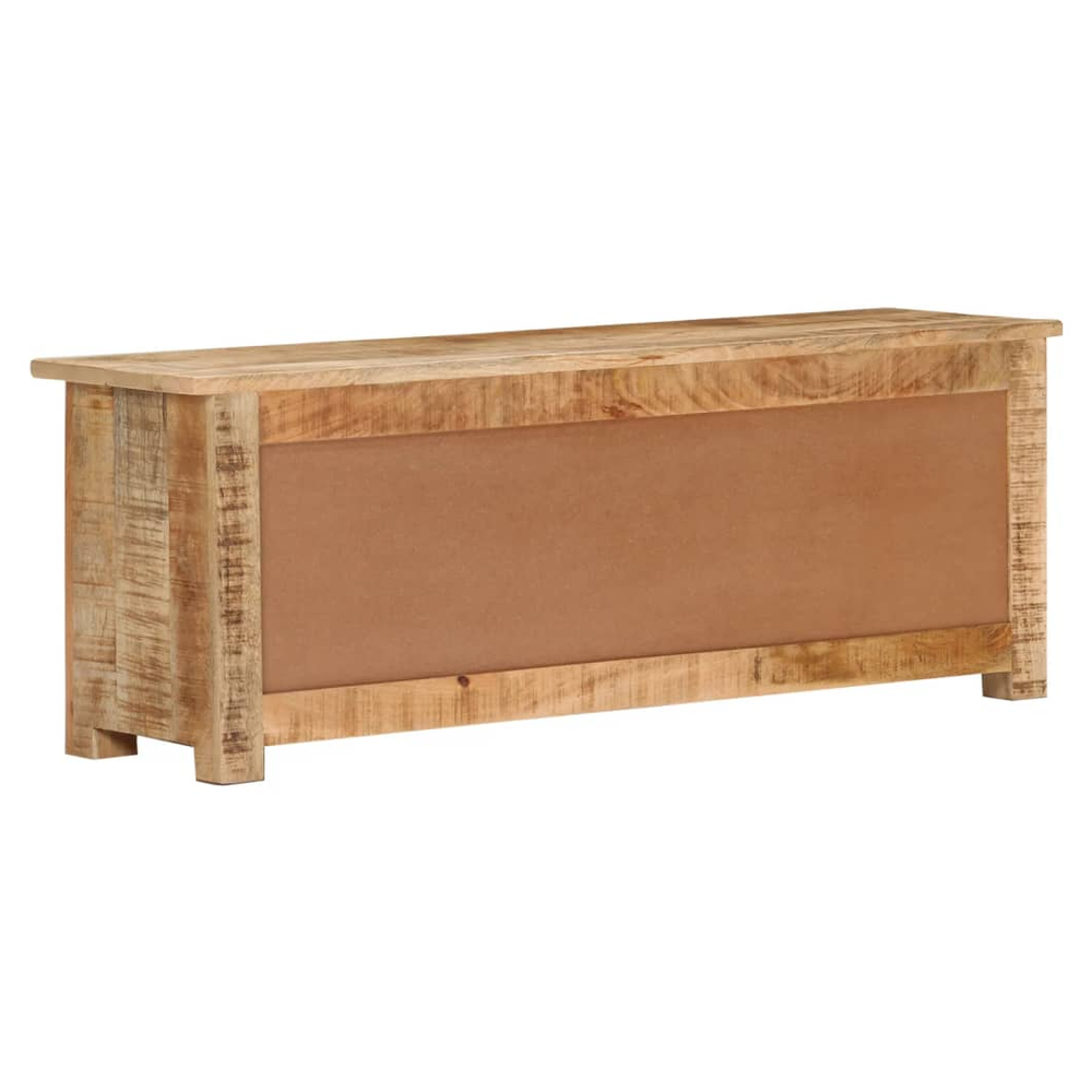 TV Cabinet 110x30x40 cm Rough Mango Wood S0671172281