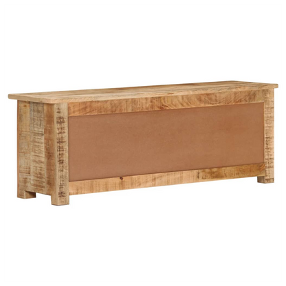 TV Cabinet 110x30x40 cm Rough Mango Wood S0671172281