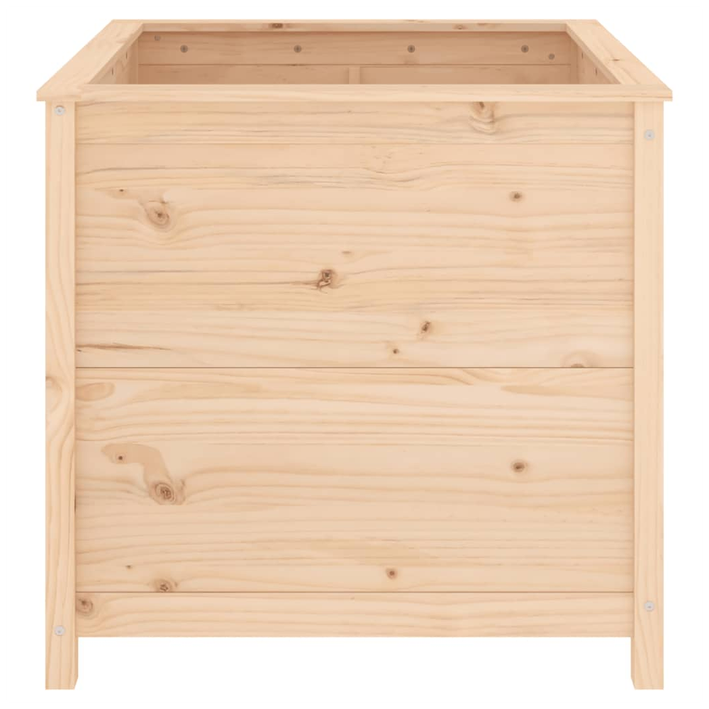 vidaXL Garden Planter 82.5x82.5x78 cm Solid Wood Pine S0671357822