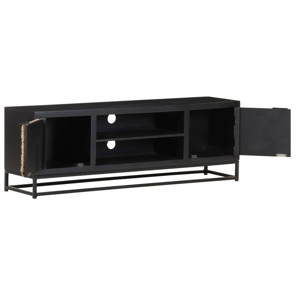 TV Cabinet 120x30x40 cm Solid Mango Wood S0671169131