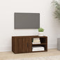 vidaXL TV Cabinet White 80x31,5x36 cm Engineered Wood V0671393613