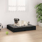 Dog Bed 61.5x49x9 cm Solid Wood Pine V0671052303