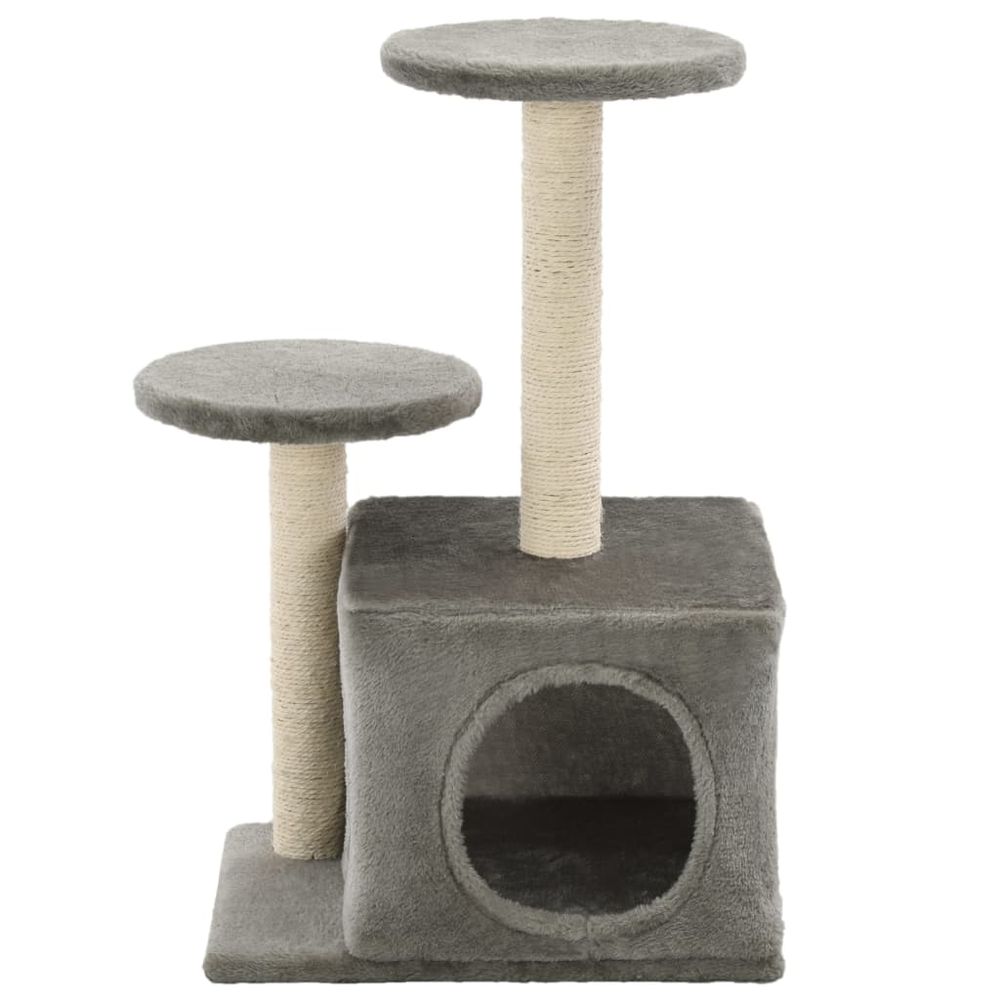 Cat Tree with Sisal Scratching Posts 60 cm S069789353